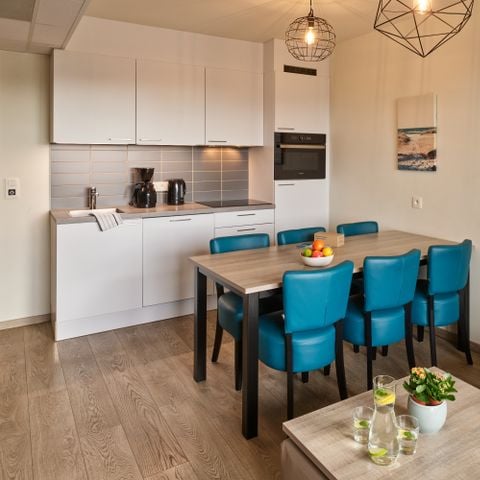 Apartement 4 Personen - Komfort-Suite Balkon | 2 Schlafzimmer - 1 Doppelbett - 1 Etagenbett