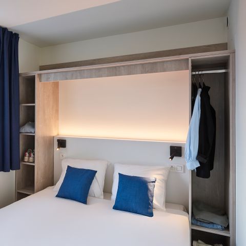 Apartement 4 Personen - Komfort-Suite Balkon | 2 Schlafzimmer - 1 Doppelbett - 1 Etagenbett