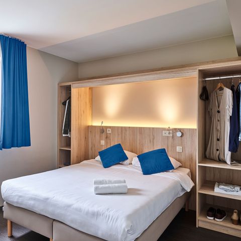 Apartement 4 Personen - Komfort-Suite Balkon | 2 Schlafzimmer - 1 Doppelbett - 1 Etagenbett