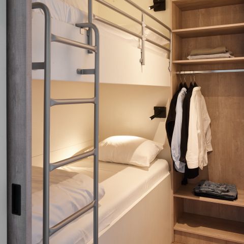 Apartement 6 Personen - Comfort Suite Balcony | 3 Schlafzimmer - 2 Doppelbetten - 1 Etagenbett