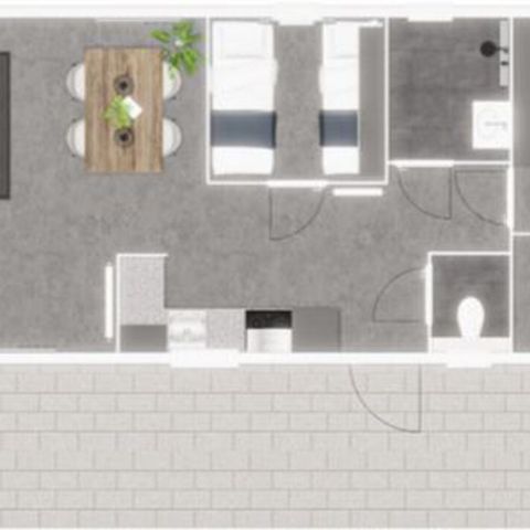 LODGE 4 Personen - Premium Lodge I 4 Personen(58 m²) - Mit Klimaanlage