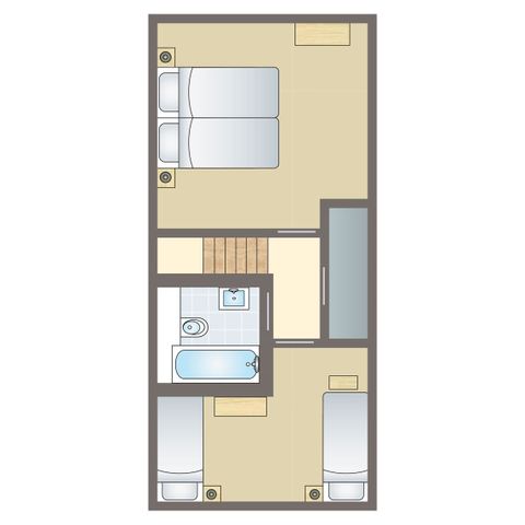 Bungalow 6 Personen - 6C2