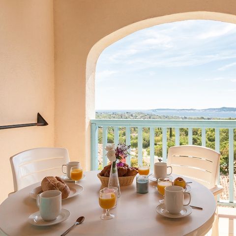 Apartement 4 Personen - - 1 Schlafzimmer - Terrasse oder Balkon - Meerblick