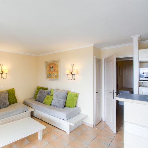 Wohnung 6 personen - - 1 Schlafzimmer + 1 Schlafalkoven - Terrasse oder Balkon - Meerblick