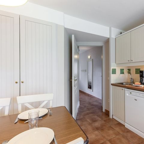 Studio 3 Personen - Studio - 1 Schlafnische - Terrasse oder Balkon - Gartengeschoss - Stadtteil Quartier de Hameau