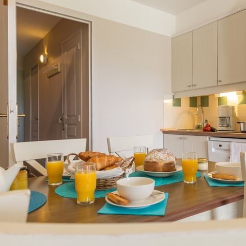 Apartement 6 Personen - - 1 Schlafzimmer + 1 Schlafnische - Duplex - Terrasse oder Balkon - Stadtteil Quartier de Hameau