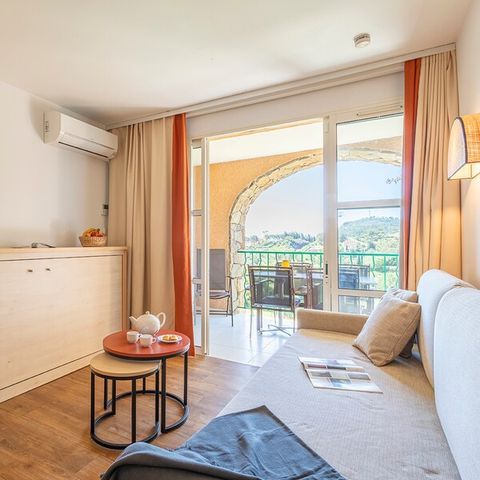 Wohnung 5 personen - 1 Schlafzimmer – Terrasse – klimatisiert – Meerblick
