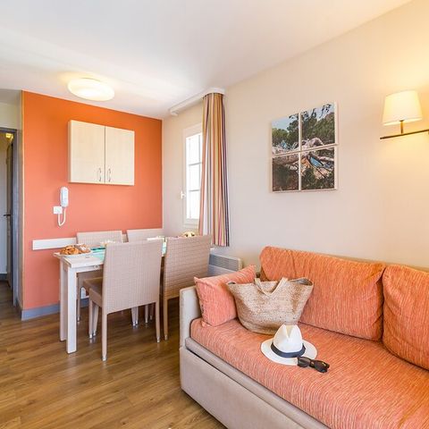 Wohnung 5 personen - 1 Schlafzimmer - Terrasse - Meerblick