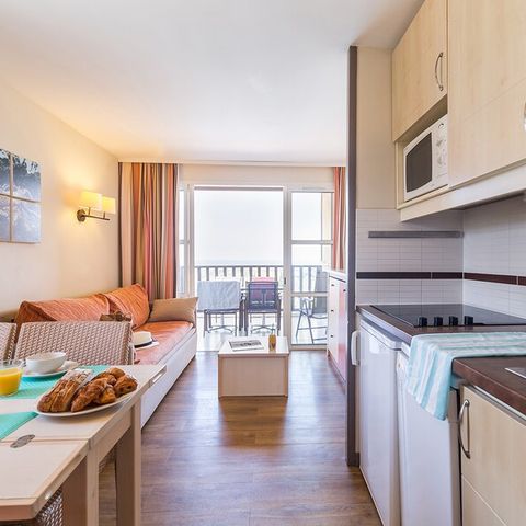 Wohnung 5 personen - 1 Schlafzimmer - Terrasse - Meerblick