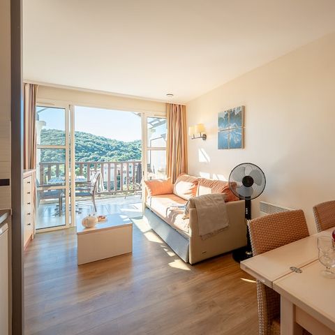 Wohnung 5 personen - 1 Schlafzimmer - Terrasse