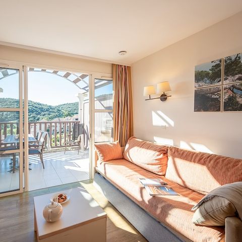 Wohnung 5 personen - 1 Schlafzimmer - Terrasse