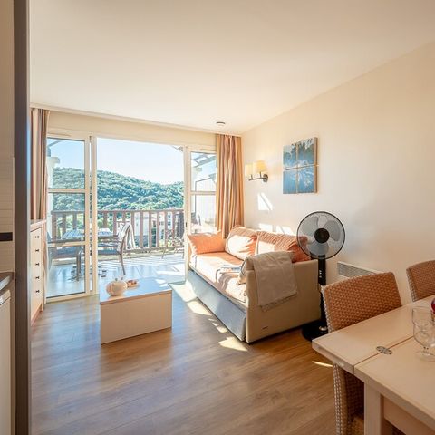 Wohnung 5 personen - 1 Schlafzimmer - Terrasse