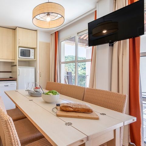 Wohnung 6 personen - - 1 Schlafzimmer + 1 Schlafalkoven - Terrasse
