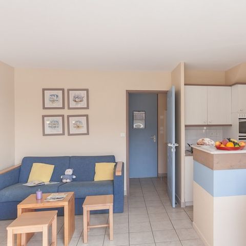 Bungalow 8 Personen - - 2 Schlafzimmer + 1 Schlafalkoven - Terrasse - Seeblick