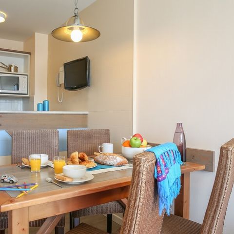 Studio 4 personen - 1 Schlafnische - Terrasse oder Balkon - Stadtteil La Place