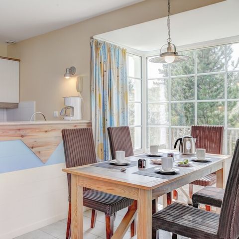 Ferienhaus 8 personen - 2 Schlafzimmer - 1 Schlafalkoven - Terrasse