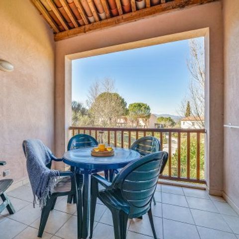 Studio 4 personen - Wohnung 4 Personen - 1 Schlafzimmer - Terrasse oder Balkon - ca. 35 m² (RUL24)