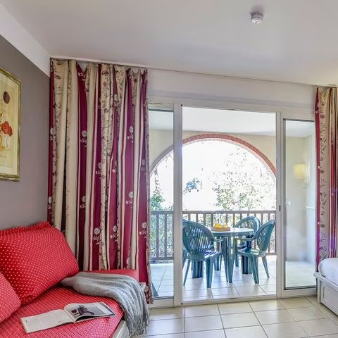 Studio 4 Personen - Studio - 1 Schlafnische - Terrasse oder Balkon