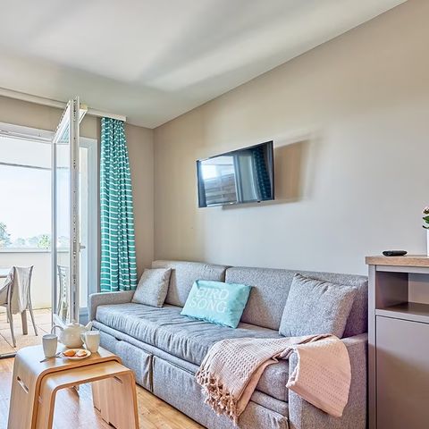 Apartement 5 Personen - - 1 Schlafzimmer - Terrasse oder Balkon - Waldblick - Renoviert