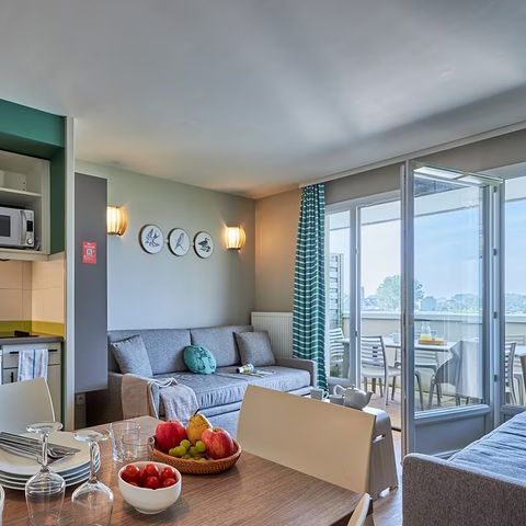 Apartement 5 Personen - - 1 Schlafzimmer - Terrasse oder Balkon - Waldblick - Renoviert