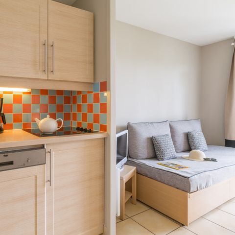 Studio 4 Personen - Studio - 1 Schlafnische - Terrasse oder Balkon
