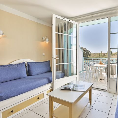 Wohnung 5 personen - 1 Schlafzimmer - Terrasse/Balkon