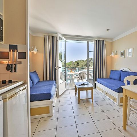 Wohnung 5 personen - 1 Schlafzimmer - Terrasse/Balkon