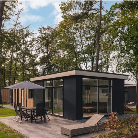 LODGE 5 Personen - Würfel mit Sauna