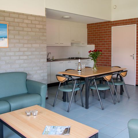 Bungalow 6 Personen - Komfort-Doppelhaushälfte