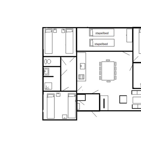 FERIENHAUS 10 Personen - Komfort