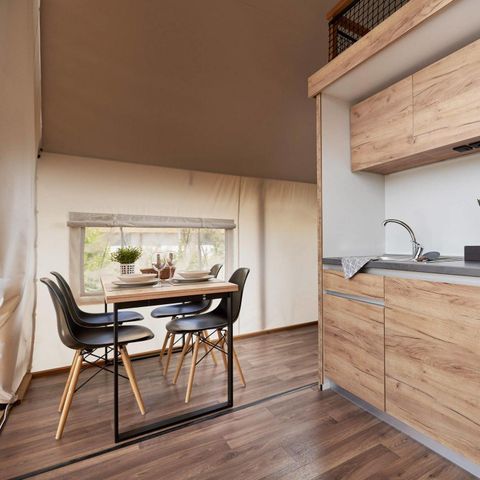 Zelt 6 Personen - Glamping-Luxus