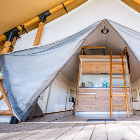 SafariZelt 6 Personen - Glamping-Zelt am Strand Luxus 6