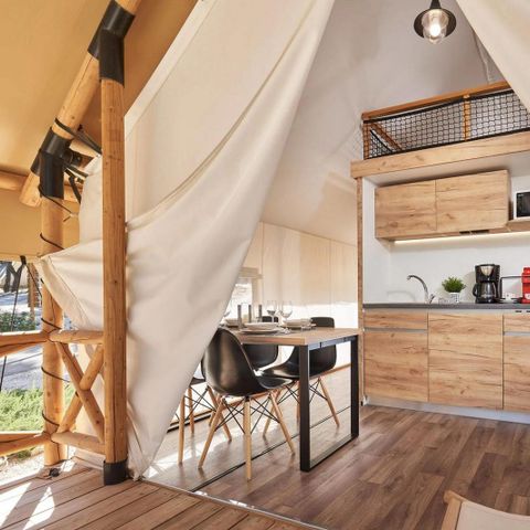 SafariZelt 4 Personen - Glamping-Zelt Luxus am Strand
