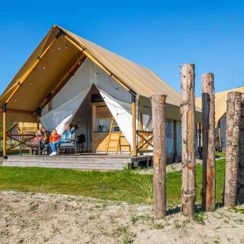 SafariZelt 4 Personen - Glamping-Zelt Luxus am Strand