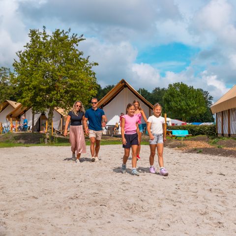 Safarizelt 4 Personen - Glamping-Zelt Luxus am Strand