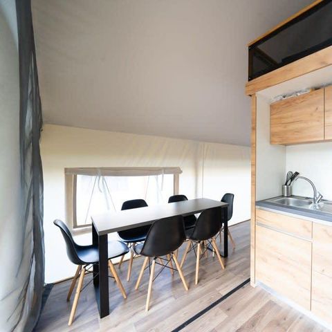 Safarizelt 6 Personen - Glampingzelt Luxus