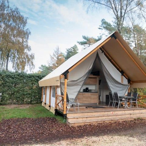 Safarizelt 6 Personen - Glampingzelt Luxus