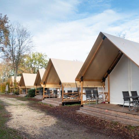 Safarizelt 6 Personen - Glampingzelt Luxus
