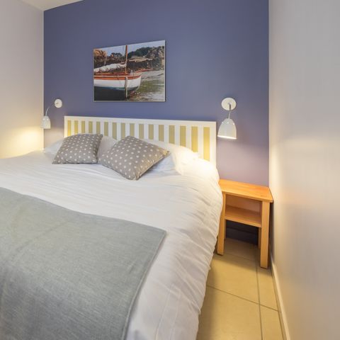 Wohnung 6 personen - 1 Schlafzimmer - 1 Schlafnische - Terrasse oder Balkon - Freier Meerblick - Direkt am Meer
