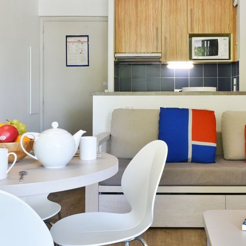 Studio 4 Personen - Studio - 1 Schlafalkoven - Terrasse - klimatisiert