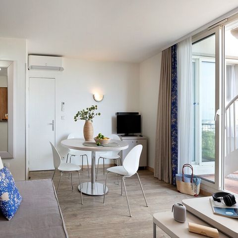 Wohnung 6 personen - - 1 Schlafzimmer + 1 Schlafnische - Whirlpool - Terrasse - Klimatisiert - Hafenblick
