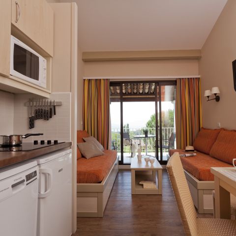 Apartement 4 Personen - - 1 Schlafzimmer