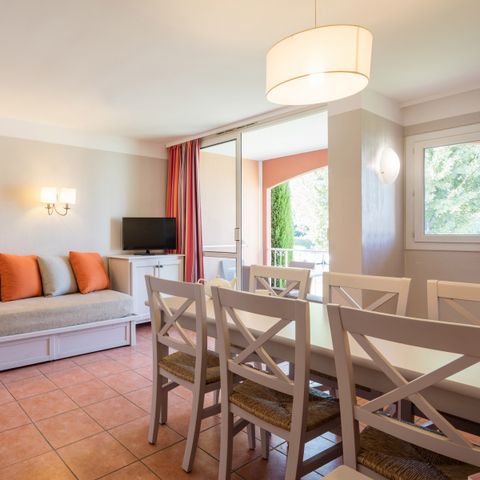 Apartement 6 Personen - - 1 Schlafzimmer + 1 Schlafalkoven - Terrasse oder Balkon - Flussblick