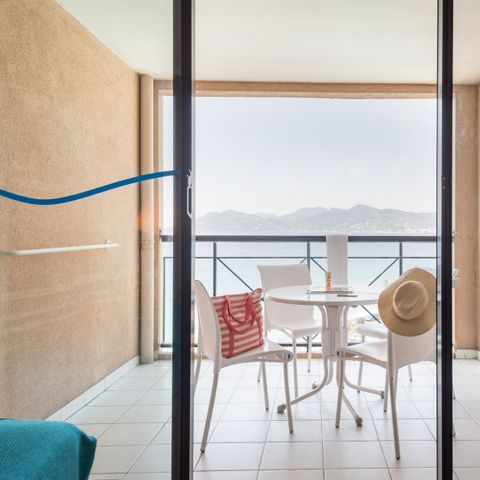 Studio 5 personen - Studio - 1 Schlafnische - Meerblick - Terrasse oder Balkon