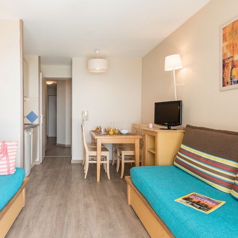 Apartement 5 Personen - - 1 Schlafzimmer - Terrasse oder Balkon