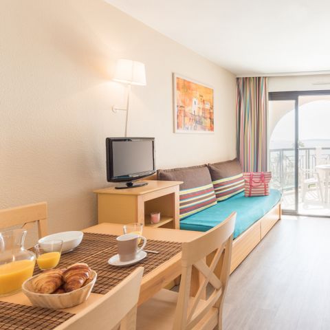 Apartement 5 Personen - - 1 Schlafzimmer - Meerblick - Terrasse oder Balkon