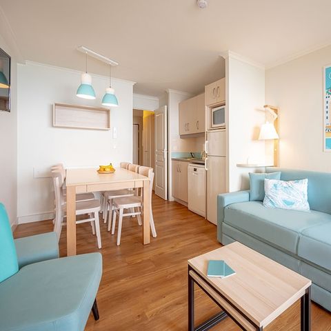 Apartement 6 Personen - - 1 Schlafzimmer + 1 Schlafnische - Meerblick - Klimatisiert - Terrasse oder Balkon