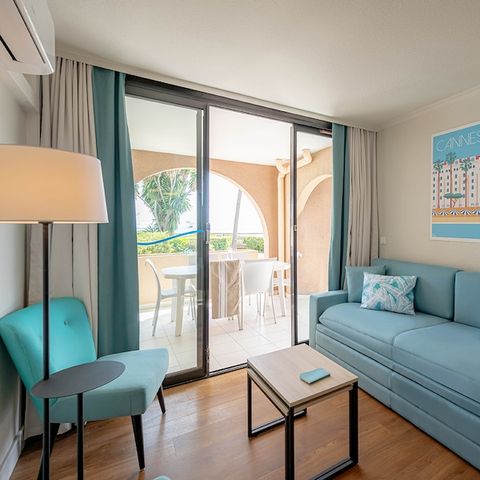 Apartement 6 Personen - - 1 Schlafzimmer + 1 Schlafnische - Klimatisiert - Terrasse oder Balkon