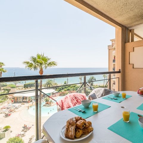 Apartement 7 Personen - - 1 Schlafzimmer + 1 Schlafalkoven - Meerblick - Terrasse oder Balkon