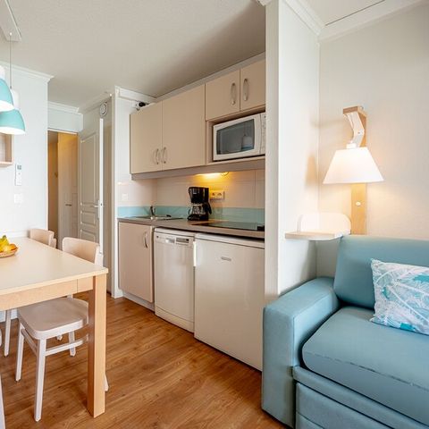 Wohnung 4 personen - - 1 Schlafzimmer - Meerblick - klimatisiert - Terrasse oder Balkon